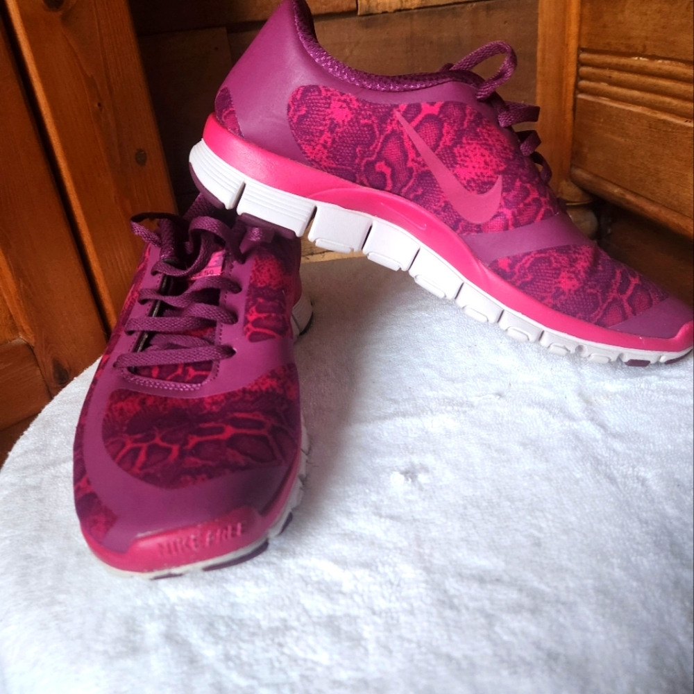 Nike Women's Free 5.0 V4 Running Athletic Shoes- Size 9.5-Mulberry - Picture 3 of 11